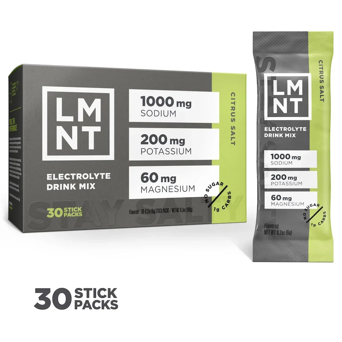 LMNT Citrus Salt electrolyte drink mix