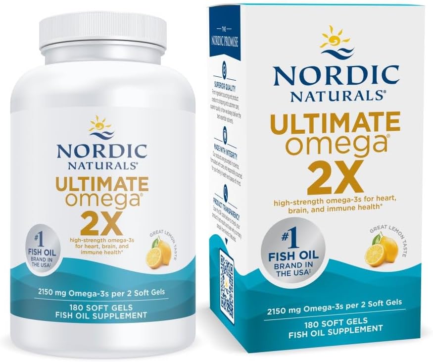 Nordic Naturals Ultimate Omega 2X softgels