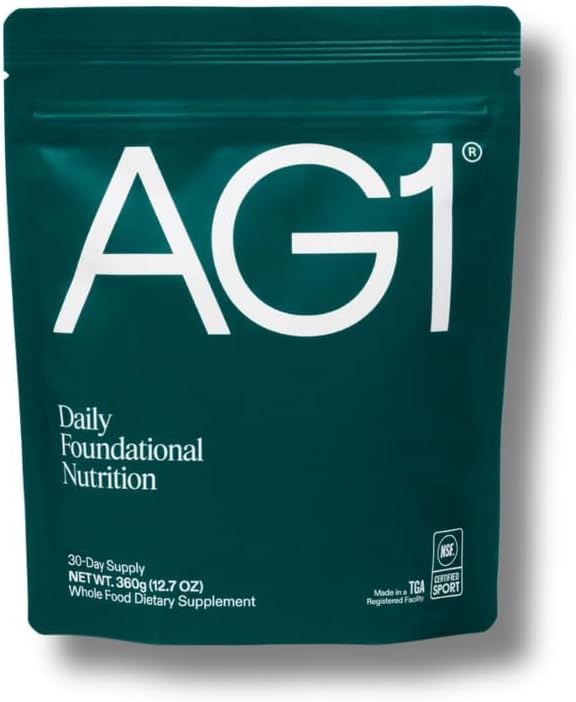 AG1 Daily Greens Powder 30-serving pouch