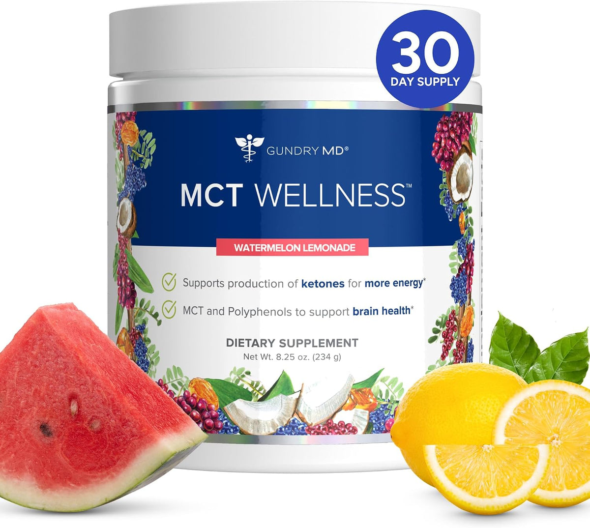Gundry MD MCT Wellness Watermelon Lemonade