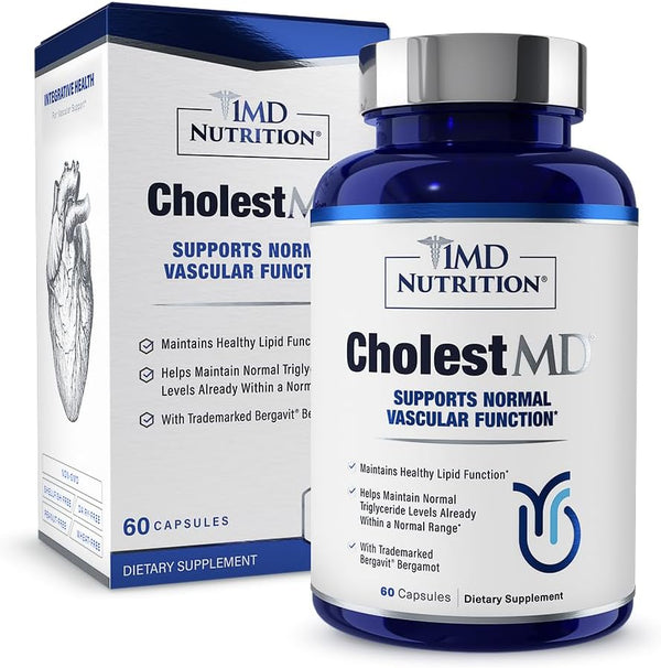 1MD Nutrition CholestMD – 60 Capsules